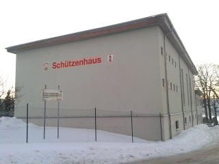 Schützenhaus im Winter 2
